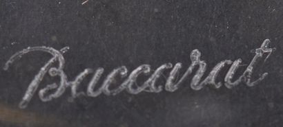 Part of service of glasses in plain crystal,...