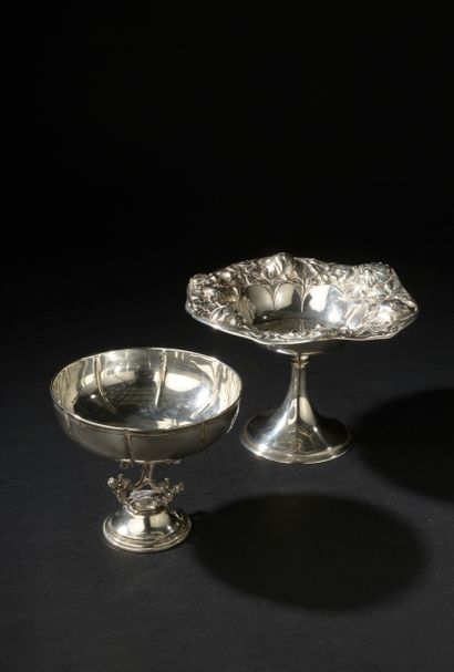 Two small silver display 925 thousandths,...