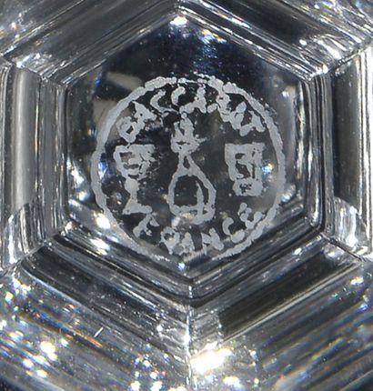 Part of service of crystal glasses, model...