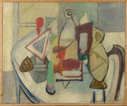 Philippe HOSIASSON (1898-1978)

Le repas.

Huile...