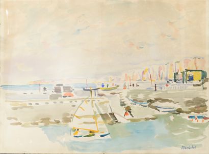 Claude MARÉCHAL (1925-2009).

Voiliers sur...