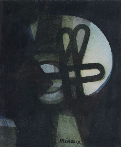 André MINAUX (1923-1986).

Abstractions....