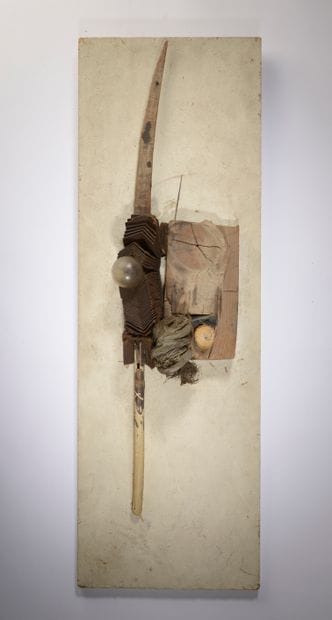 Júlio POMAR (1926-2018).

Sans titre, 1967.

Assemblage...
