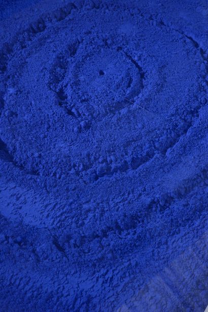 Yves KLEIN (1928-1962).

Table IKB ® en Plexiglas...