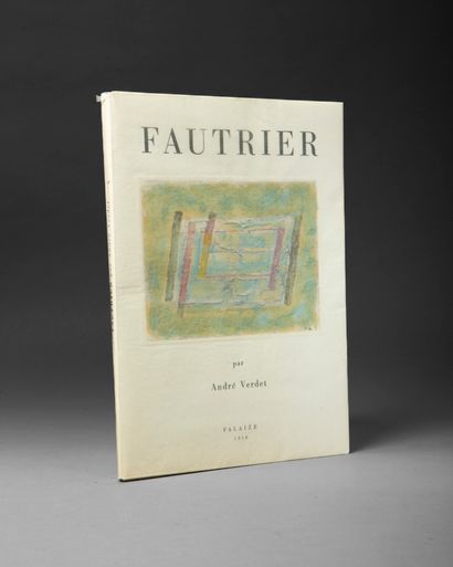 VERDET (André). Fautrier. Paris, Falaize,...