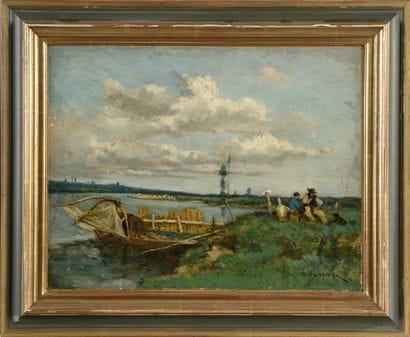 Hector Charles HANOTEAU (1823-1890).
Halte...
