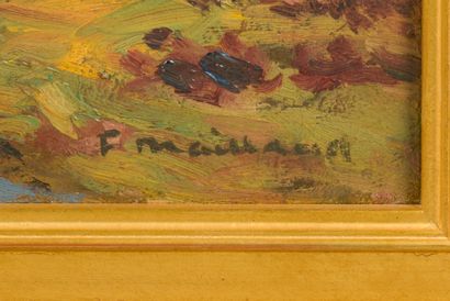 Fernand MAILLAUD (1862-1948).
Paysage au...