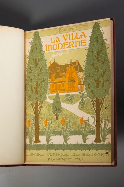BOURGEOIS (Theodore). The modern Villa. Paris,...
