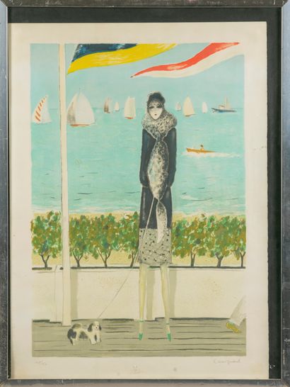 Jean-Pierre CASSIGNEUL (1935). 
Promenade...