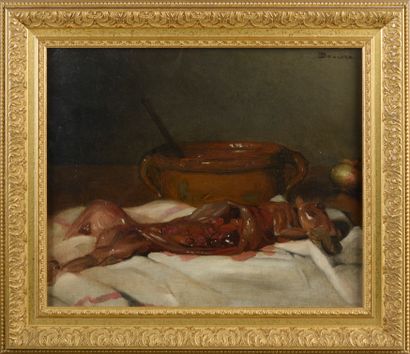 Émile BOULARD (1863-1943). 
Nature-morte...