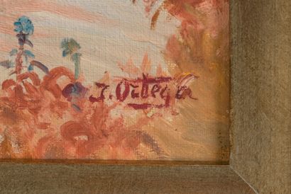 José ORTEGA (1877-1955)
Algérie - Vue de...