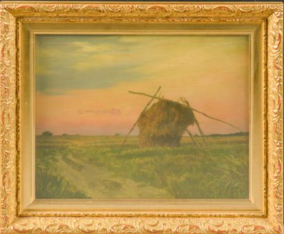 Émile René MENARD (1861/62-1930). 
Meules...