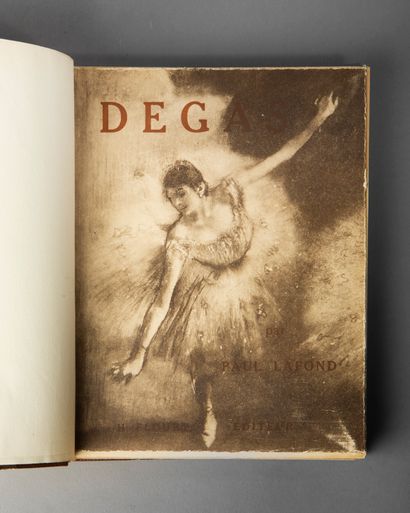 LAFOND (Paul). DEGAS. Paris, Floury, 1918-1919....