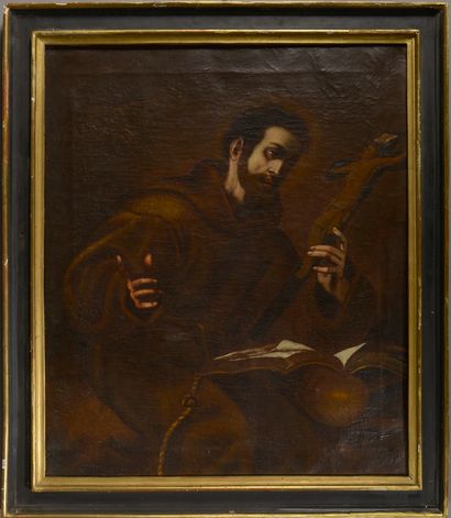 Ecole espagnole du XVIIIe siècle
Saint-François....