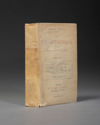 GEFFROY (Gustave). The artistic life. Sixth...