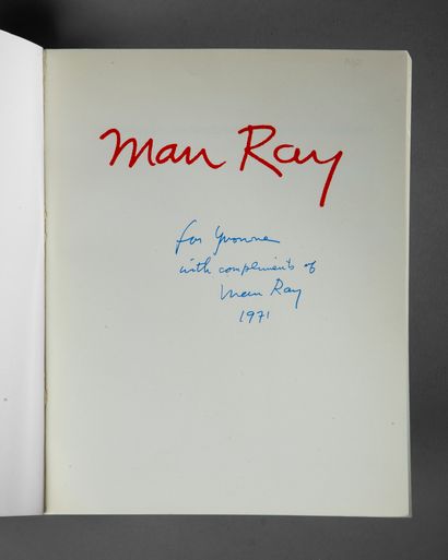 MAN RAY. Catalog of the exhibition from September...