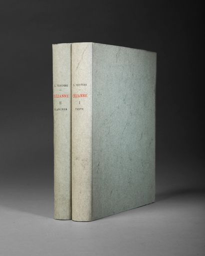 VENTURI (Lionello). CÉZANNE. His art - his...