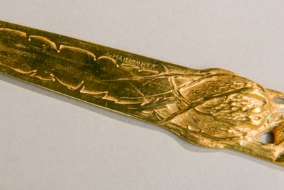 Albert MARONNIER (1852-1910).
Coupe papier...