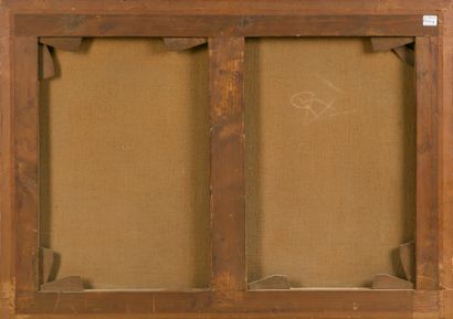 Edme-François DAUBIGNY (1789-1843).
Paysans...
