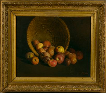 Etienne TERRUS
Pannier de pomme
Huile sur...