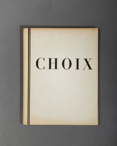 IRIBE (Paul). Choice. Montrouge, Draeger,...