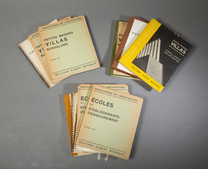 [Encyclopedia of Architecture] Set of 8 volumes...