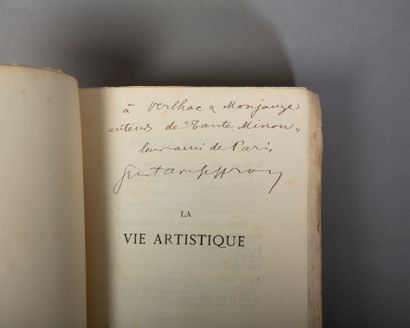 GEFFROY (Gustave). The artistic life. Sixth...