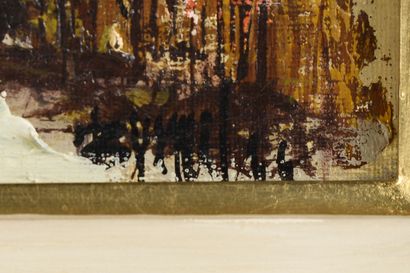 François FRANC (né en 1926).
Paysage de Vendée.
Encre...