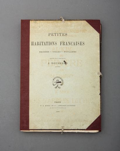 BOUSSARD (J.): Small French dwellings. Houses....