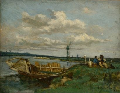 Hector Charles HANOTEAU (1823-1890).
Halte...