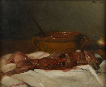 Émile BOULARD (1863-1943). 
Nature-morte...