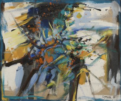 Claude SZYMCZAK (1941-2019). 
Composition....
