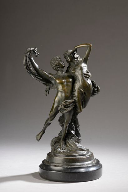 Eugène MARIOTON (1854-1933), d'après. 
Couple...