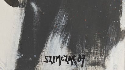 Claude SZYMCZAK (1941-2019). 
Composition....