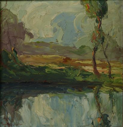 Richard DURANDO-TOGO (1910-?).

Paysage à...