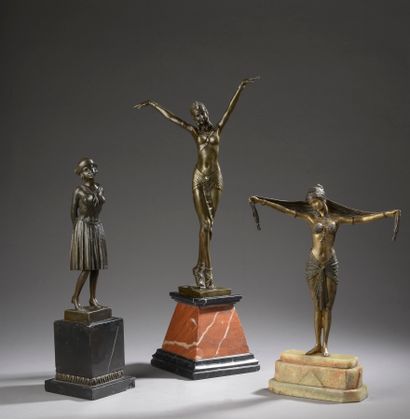 Demetre CHIPARUS (1886-1947), d'après.

Ensemble...