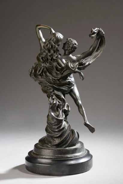 Eugène MARIOTON (1854-1933), d'après. 
Couple...