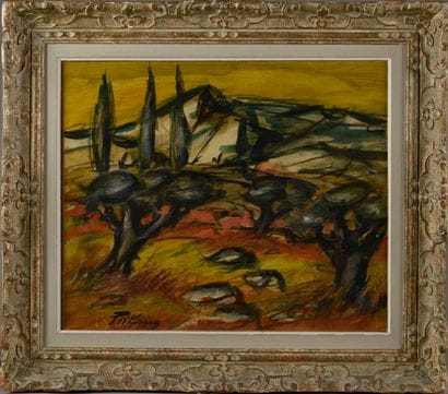 Franz PRIKING (1929-1979).

Paysage de Provence.

Huile...