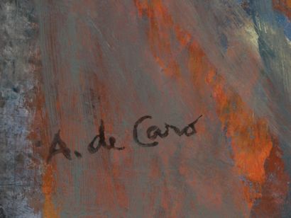 Anita de CARO (1909-1998).
Nu féminin debout....