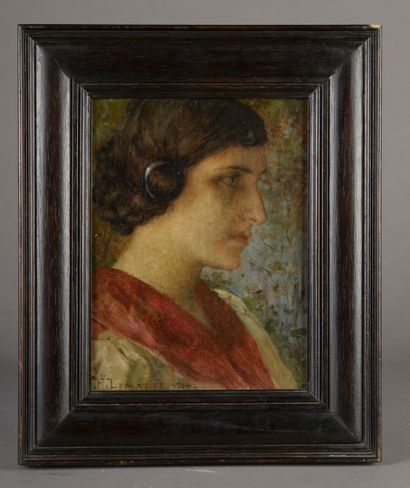 Fernand LEMATTE (1850-1929).

Portrait d'une...