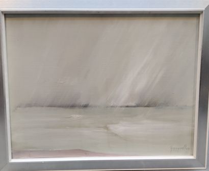 Robert BOUQUILLON (1923-2013). 
La mer du...