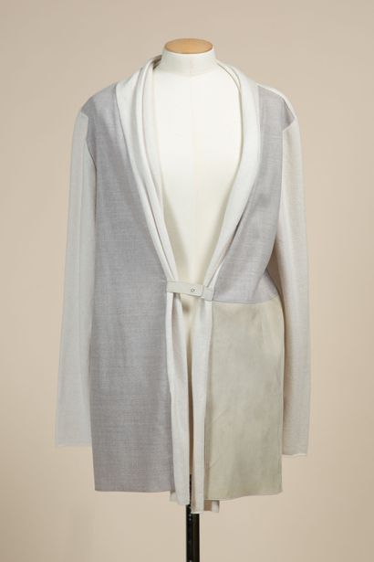 FABIANA FILIPPI.
Gilet en cachemire ivoire,...