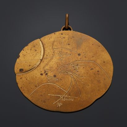 Pierre-Yves TRÉMOIS (1921-2020).
Pendentif...