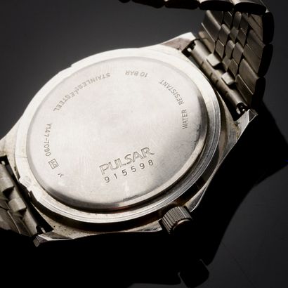 PULSAR.
Montre bracelet d'homme en acier,...