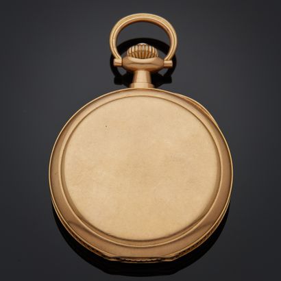 C. CLERC.
Montre de poche savonnette en or...
