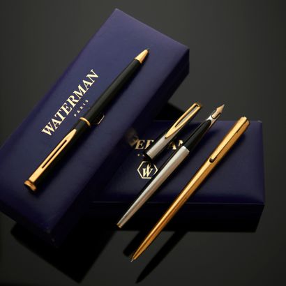 WATERMAN.
Ensemble composé de :
- un stylo...