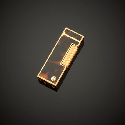 DUNHILL.
Briquet de poche à gaz en métal...