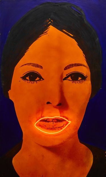 Elaine STURTEVANT (1930-2014).
« Peinture...