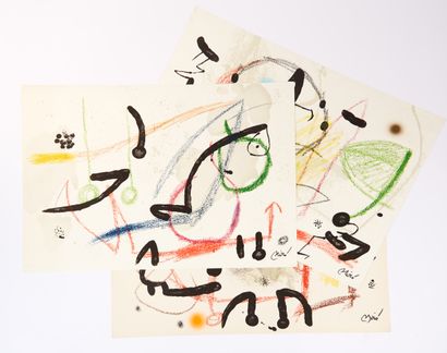 Joan MIRO (1893-1983).
Maravillas con variaciones...