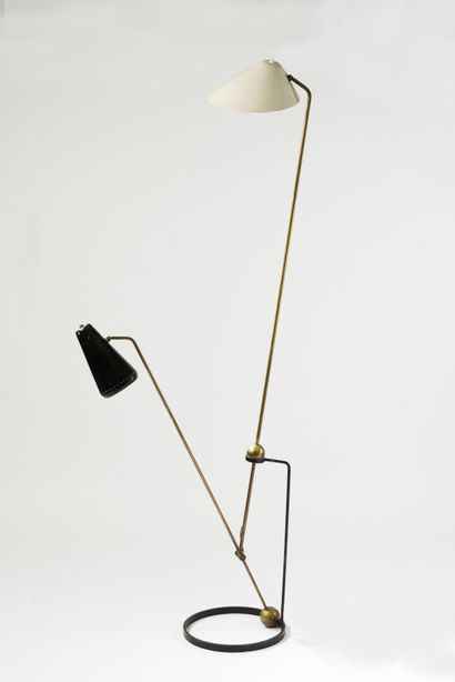 Pierre GUARICHE (1926-1995).
Lampadaire modèle...
